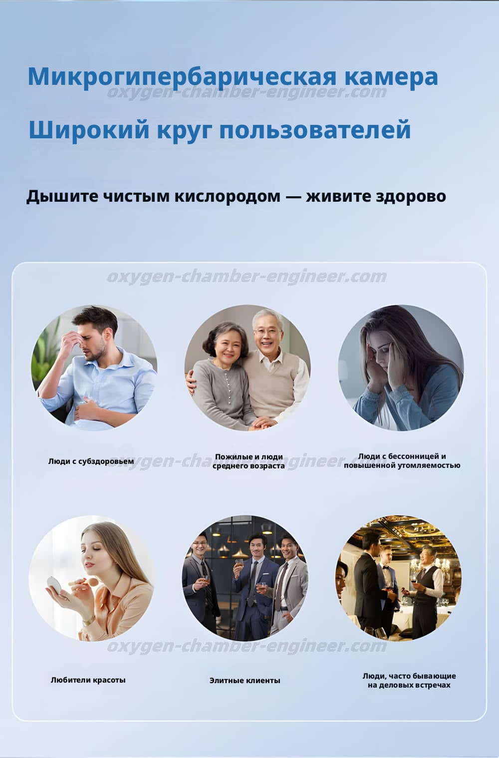 ПКМ многолюдная микрогипербарическая кислородная камера