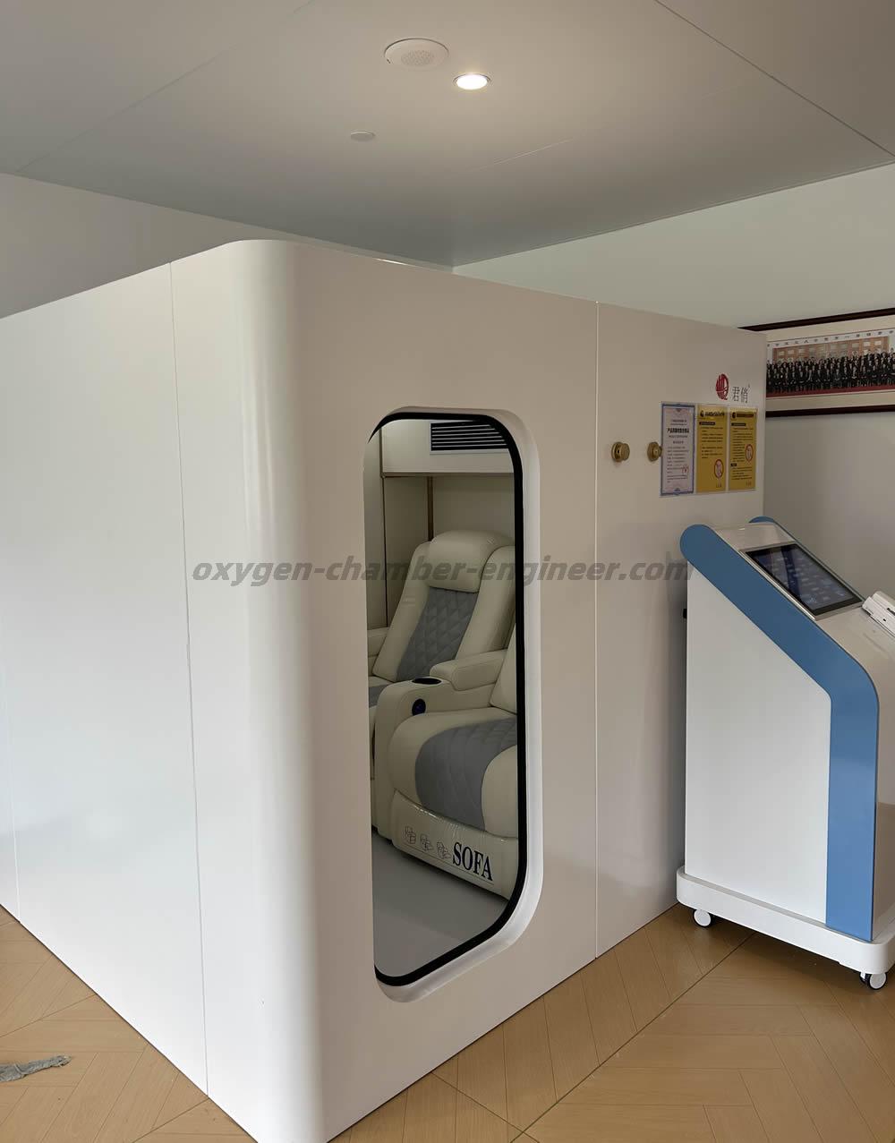 氧舱工程师案例：福建泉州客户交付OA-W200双人微高压氧舱