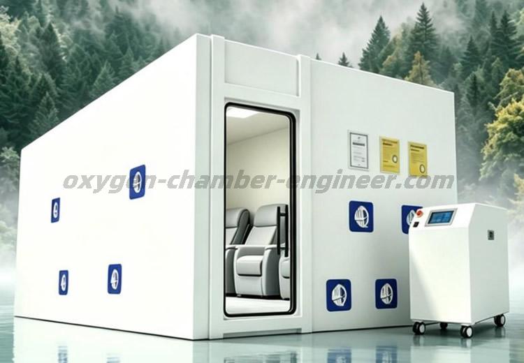 L3500 Classic 5-10 Person Room Type Hardware Micro Hyperbaric Oxygen Chamber